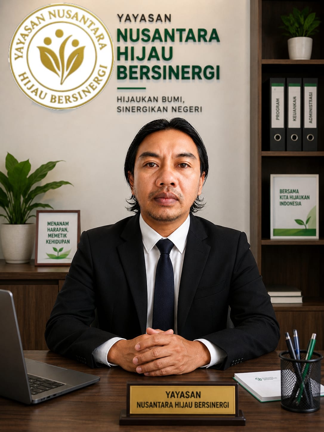 Foto Syaifudin, Pengurus Yayasan