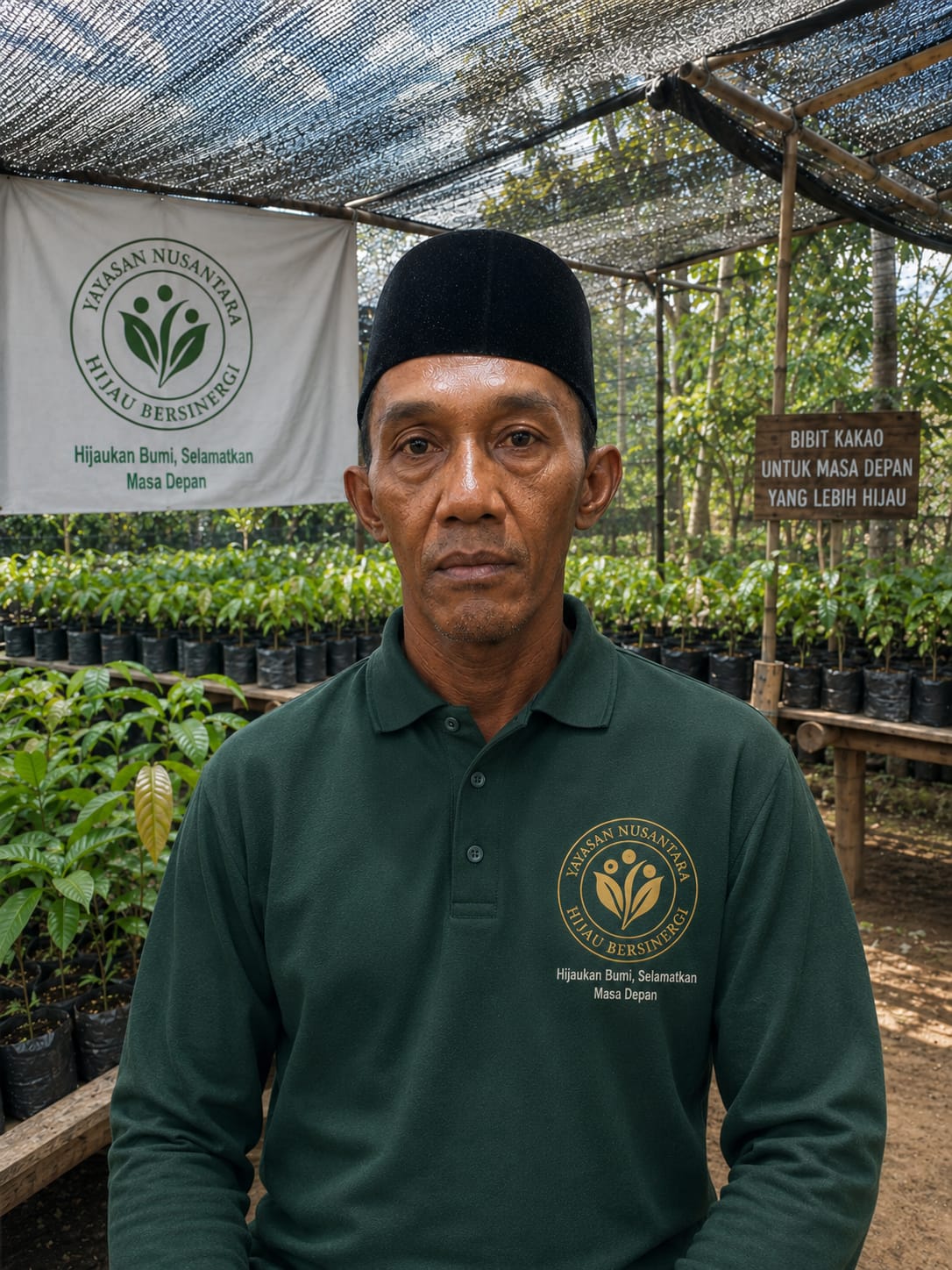 Foto Muh Tarom, Pengurus Yayasan